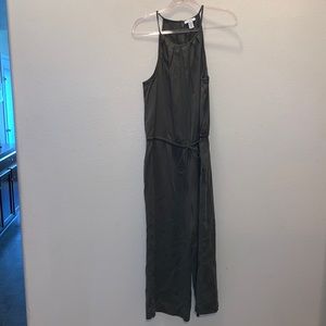 NWT Daily Ritual green sleeveless Jumpsuit